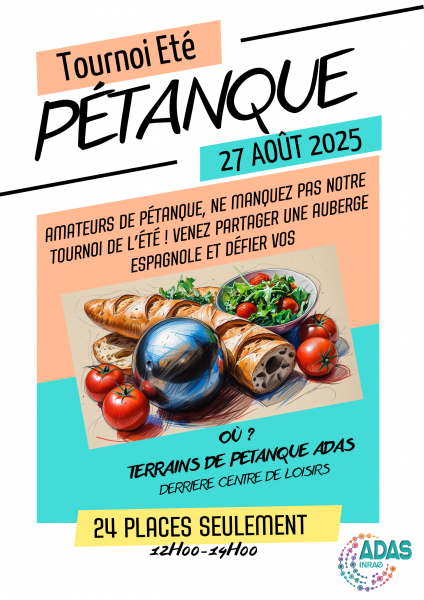 tournoi pétanque 2025